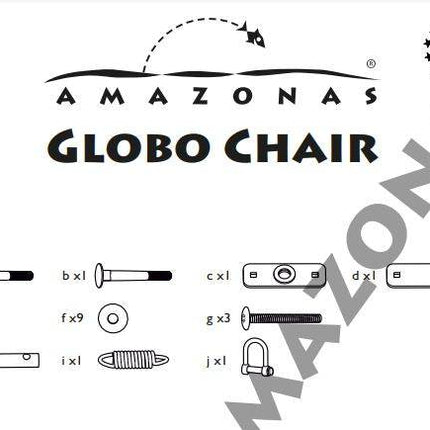 Amazonas Accessories GLOBO SINGLE CHAIR REPLACEMENT PARTS GLOBO ROYAL SINGLE CHAIR REPLACEMENT PARTS