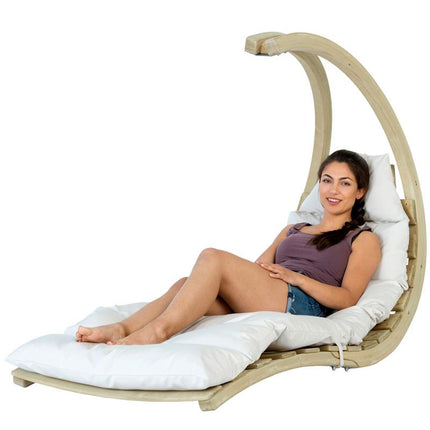 Amazonas Hammock Chair Amazonas Swing Lounger Creme Set AZ-2020410 AZ-4013000