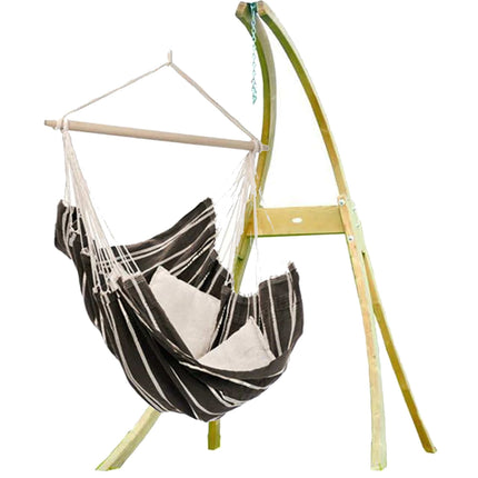 Amazonas Hammock Chair Mocca Brown Amazonas | Brasil Hanging Chair Wooden Stand Set AZ-2030270 AZ-4013100