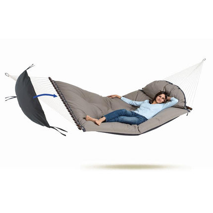 Amazonas Hammock Set Amazonas The Fat Hammock Set AZ-1960010 AZ-4045300 Amazonas Fat Hammock Taupe FatBoy