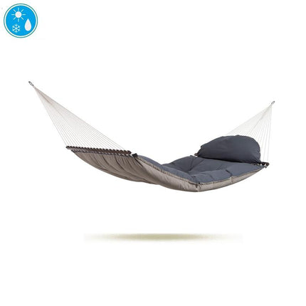 Amazonas Hammock Set Amazonas The Fat Hammock Set AZ-1960010 AZ-4045300 Amazonas Fat Hammock Taupe FatBoy