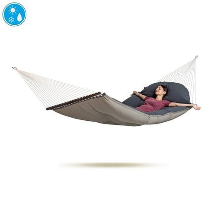 Amazonas Hammock Set Amazonas The Fat Hammock Set AZ-1960010 AZ-4045300 Amazonas Fat Hammock Taupe FatBoy