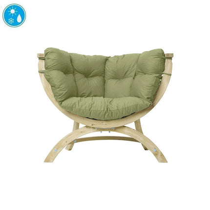 Amazonas Hanging Chairs Oliva Weatherproof Lime Amazonas | Globo Siena Uno Seat Siena Uno Oliva