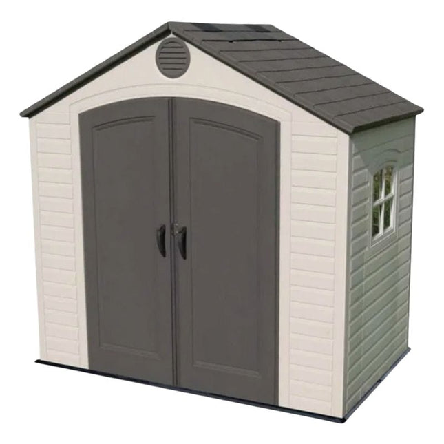 Lifetime Plastic Shed Lifetime 8x5ft Heavy Duty Plastic Garden Shed LFT 8x5 6406 Lifetime 8x5ft Heavy Duty Plastic Garden Shed 5055280415957