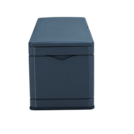 Lifetime Plastic Storage Lifetime 500 Litre Large Cushion Box -  Dark Grey LFT BOX L 60298 5055280412970