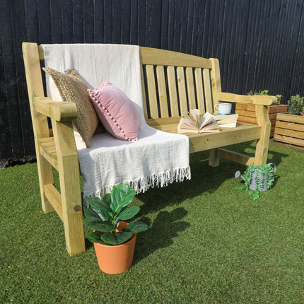 Mercia Benches & Bench Sets Mercia Carlton 5ft Premium Garden Bench ESDXL21PT053 5029442019994