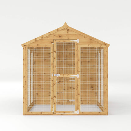 Mercia Dog Kennel Mercia 10x6 Shiplap Apex Dog Kennel & Run Mercia 10x6 Shiplap Apex Dog Kennel & Run