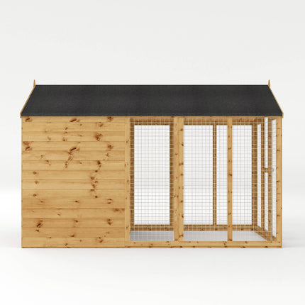 Mercia Dog Kennel Mercia 10x6 Shiplap Apex Dog Kennel & Run Mercia 10x6 Shiplap Apex Dog Kennel & Run