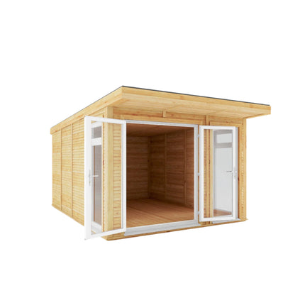 Mercia Garden Room Mercia 3m x 4m The Edwinstowe Insulated Garden Room with White UPVC EdwinW3D4UPVCW Mercia 3m x 4m The Edwinstowe Insulated Garden Room with White UPVC 5029442020211