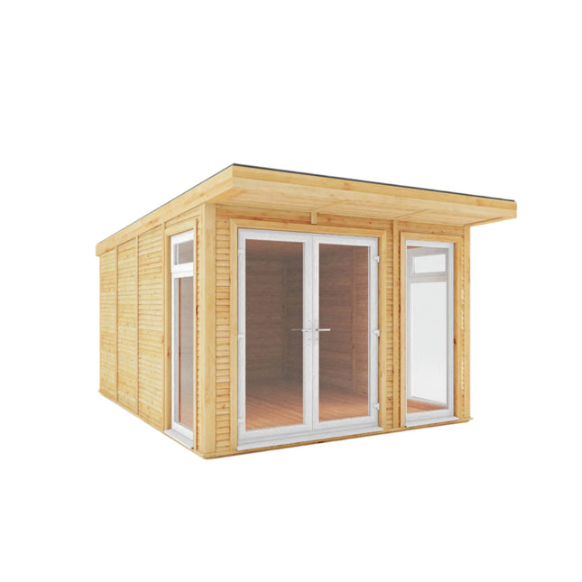 Mercia Garden Room Mercia 3m x 4m The Edwinstowe Insulated Garden Room with White UPVC EdwinW3D4UPVCW Mercia 3m x 4m The Edwinstowe Insulated Garden Room with White UPVC 5029442020211