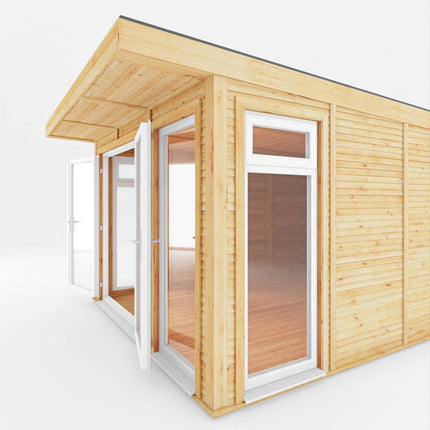 Mercia Garden Room Mercia 3m x 4m The Edwinstowe Insulated Garden Room with White UPVC EdwinW3D4UPVCW Mercia 3m x 4m The Edwinstowe Insulated Garden Room with White UPVC 5029442020211