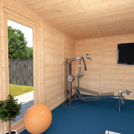 Mercia Garden Room Mercia Sherwood Edwinstowe 3m x 4m Insulated Garden Room EdwinW3D4 Mercia Sherwood Edwinstowe 3m x 4m Insulated Garden Room 5029442009223