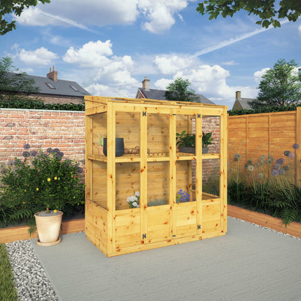 Mercia Greenhouse Mercia 6 x 3 Wooden Victorian Greenhouse Mercia 6 x 3 Wooden Victorian Greenhouse