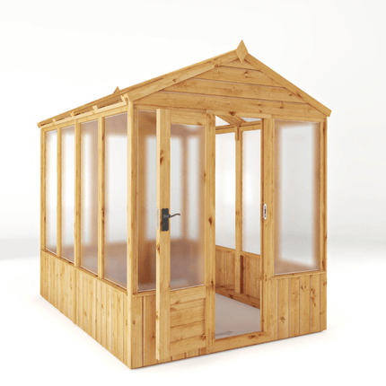 Mercia Greenhouse Mercia 8 x 6 Premium Woodsman Apex Polycarbonate Greenhouse Mercia 8 x 6 Premium Woodsman Apex Polycarbonate Greenhouse