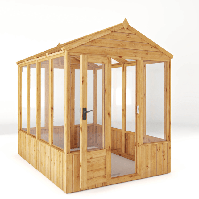 Mercia Greenhouse Mercia 8 x 6 Premium Woodsman Apex Styrene Greenhouse Mercia 8 x 6 Premium Woodsman Apex Styrene Greenhouse