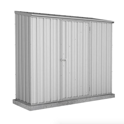 Mercia Metal Shed Mercia Absco 7' 5 x 3 Titanium Space Saver Metal Shed ESDXL20MET109AK 5029442005355