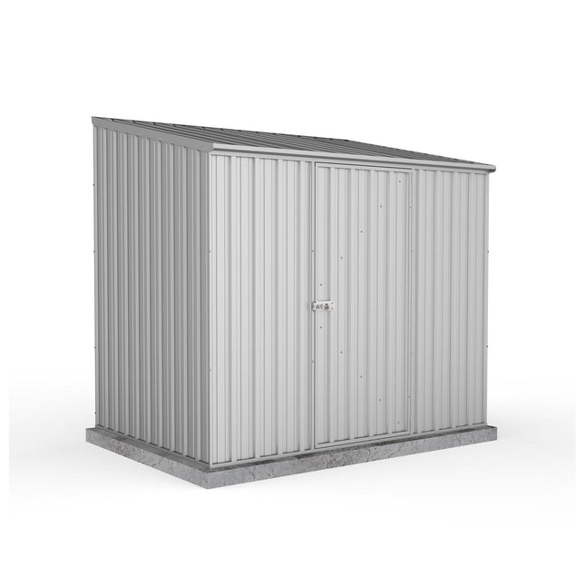 Mercia Metal Shed Mercia Absco 7' 5 x 5 Titanium Easy Build Pent Metal Shed ESDXL20MET003AK 5029442074634