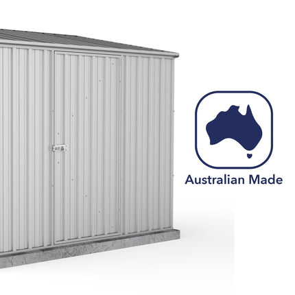 Mercia Metal Shed Mercia Absco 7' 5 x 5 Titanium Easy Build Pent Metal Shed ESDXL20MET003AK 5029442074634