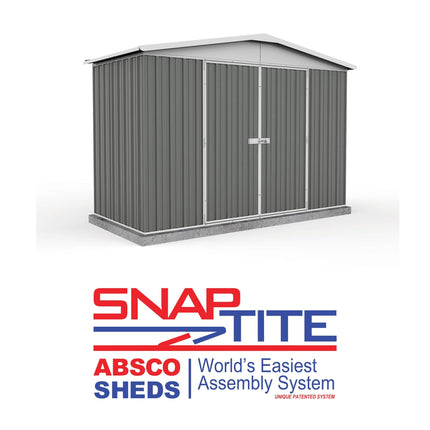 Mercia Metal Shed Mercia Absco Regent Metal Shed 10x5 - Woodland Grey ESDXL20MET123-AK 5029442005492