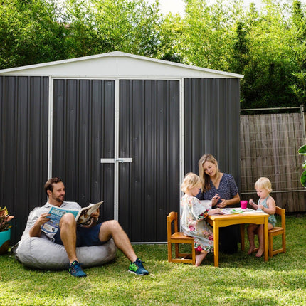 Mercia Metal Shed Mercia Absco Regent Metal Shed 10x7 - Woodland Grey ESDXL20MET124-AK 5029442005508