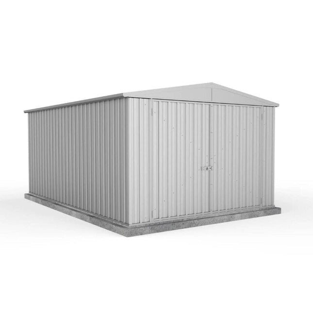 Mercia Metal Shed Mercia Absco Utility Workshop 10x15 - Zinc ESDXL20MET126-AK 5029442005522