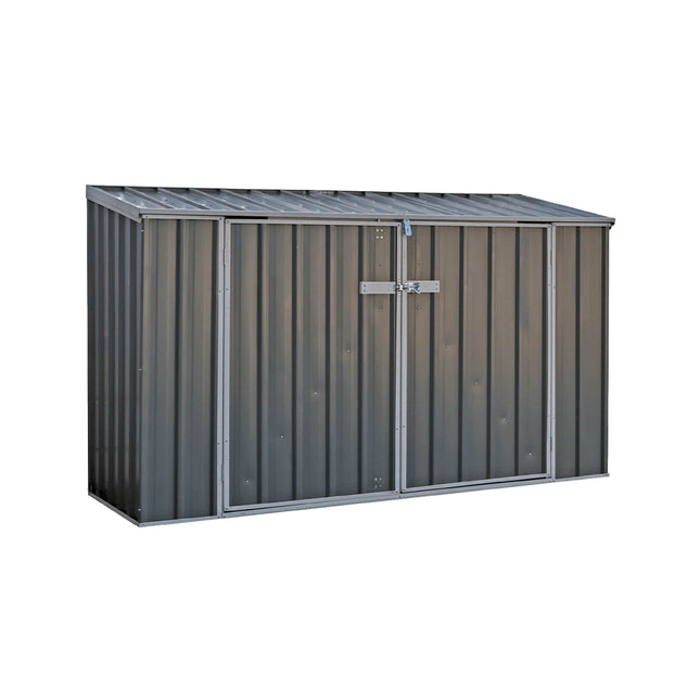 Mercia Metal Storage Mercia Absco 7' 5 x 2' 5 Woodland Grey Metal Bike Shed ESDXL20MET129AK 5029442013503