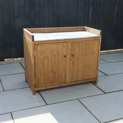 Mercia Outdoor Kitchen Mercia Trent Double Outdoor Kitchen Cabinet ESDXL21PT056