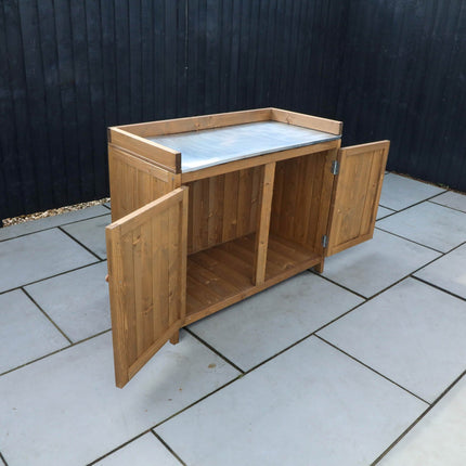 Mercia Outdoor Kitchen Mercia Trent Double Outdoor Kitchen Cabinet ESDXL21PT056