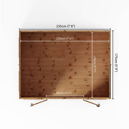 Mercia Summerhouse Mercia 6 x 8 Premium Sussex Summerhouse Mercia 6 x 8 Premium Sussex Summerhouse