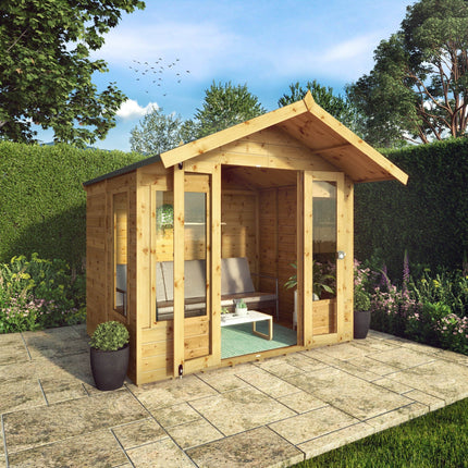 Mercia Summerhouse Mercia 6 x 8 Premium Sussex Summerhouse Mercia 6 x 8 Premium Sussex Summerhouse