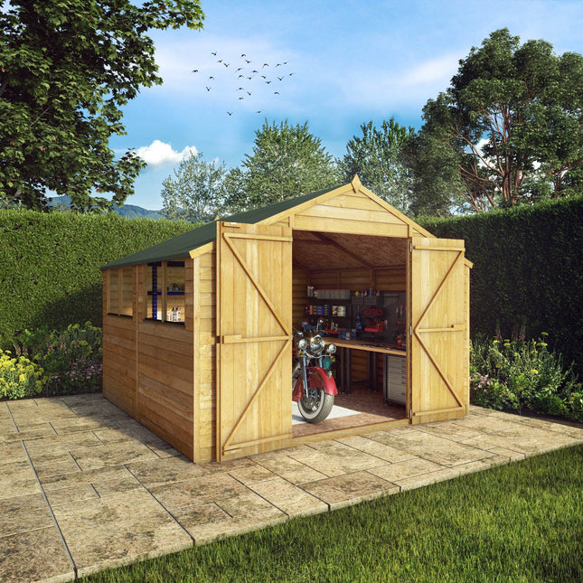 Mercia Wooden Shed Mercia 10x10 Overlap Apex Shed Mercia 10x10 Overlap Apex Shed