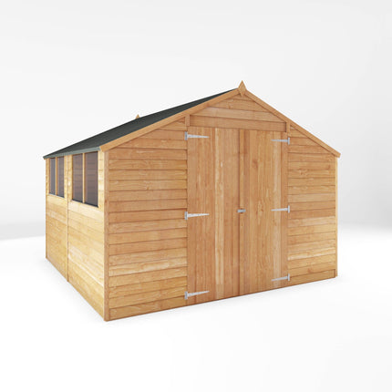 Mercia Wooden Shed Mercia 10x10 Overlap Apex Shed Mercia 10x10 Overlap Apex Shed