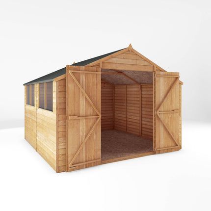 Mercia Wooden Shed Mercia 10x10 Overlap Apex Shed Mercia 10x10 Overlap Apex Shed