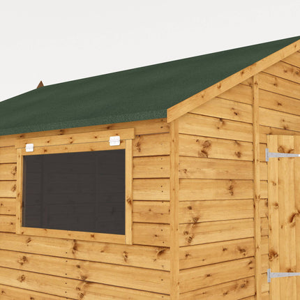 Mercia Wooden Shed Mercia 10x10ft Premium Shiplap Apex Workshop