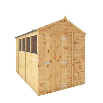 Mercia Wooden Shed Mercia 10x6 Modular Shiplap Apex Wooden Shed