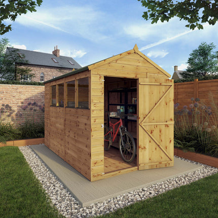 Mercia Wooden Shed Mercia 10x6 Modular Shiplap Apex Wooden Shed