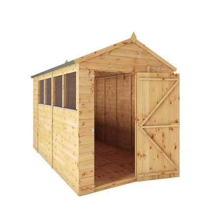 Mercia Wooden Shed Mercia 10x6 Modular Shiplap Apex Wooden Shed