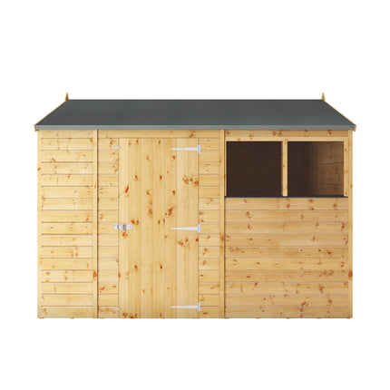 Mercia Wooden Shed Mercia 10x6 Modular Shiplap Apex Wooden Shed