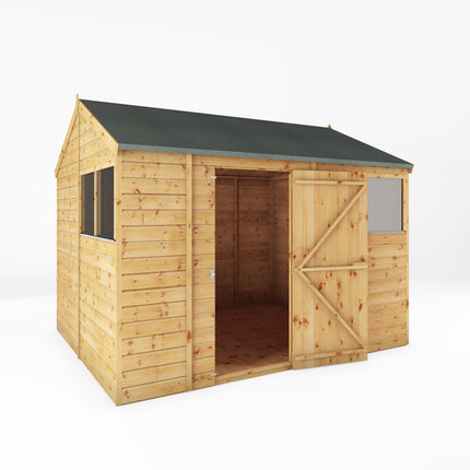 Mercia Wooden Shed Mercia 10x8 Modular Shiplap Apex Wooden Shed