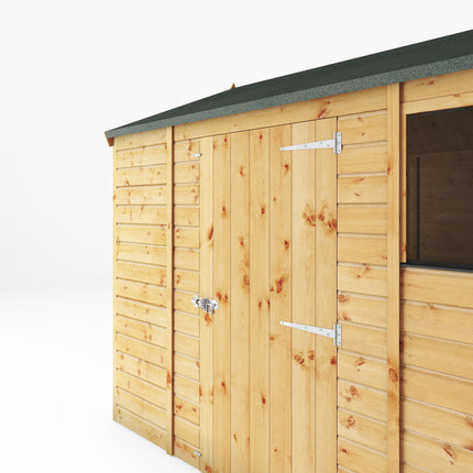 Mercia Wooden Shed Mercia 10x8 Modular Shiplap Apex Wooden Shed