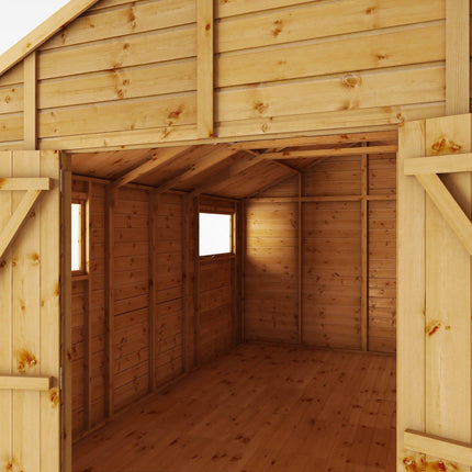 Mercia Wooden Shed Mercia 14x10 Premium Shiplap Apex Workshop