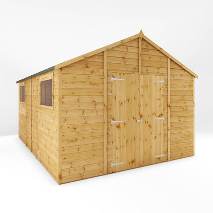 Mercia Wooden Shed Mercia 14x10 Premium Shiplap Apex Workshop