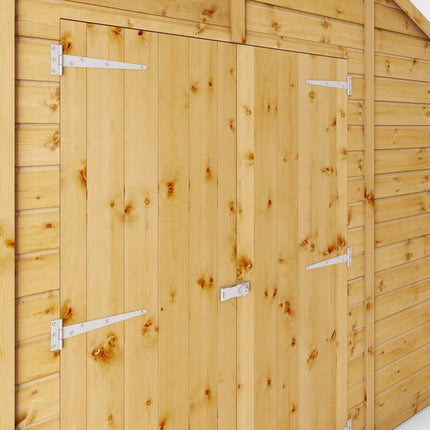 Mercia Wooden Shed Mercia 14x10 Premium Shiplap Apex Workshop