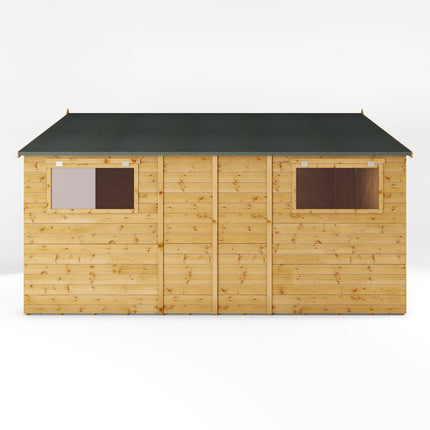 Mercia Wooden Shed Mercia 14x10 Premium Shiplap Apex Workshop