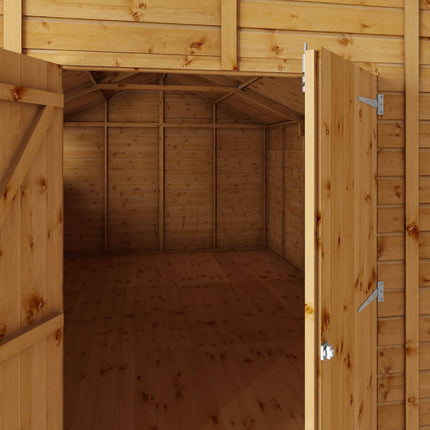 Mercia Wooden Shed Mercia 15 x 10 Premium Shiplap Apex Workshop