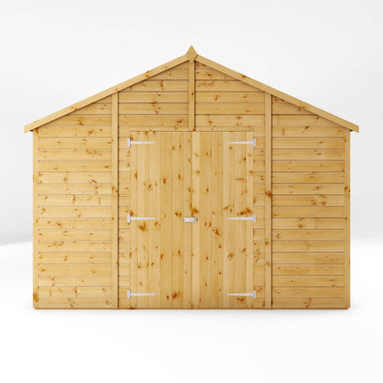 Mercia Wooden Shed Mercia 15 x 10 Premium Shiplap Apex Workshop