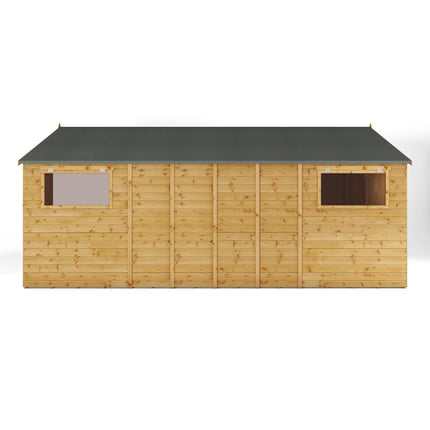 Mercia Wooden Shed Mercia 18 x 10 Premium Shiplap Apex Workshop