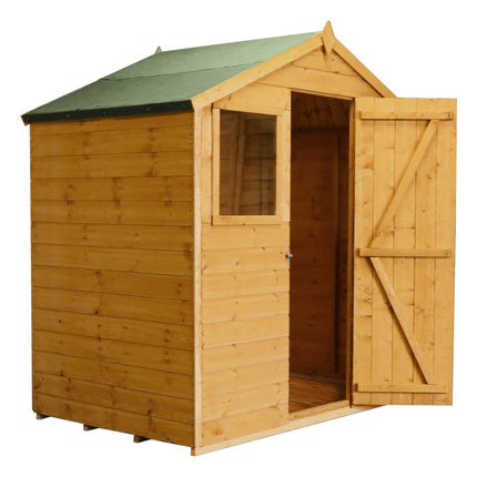 Mercia Wooden Shed Mercia 4x6 Shiplap Apex Shed