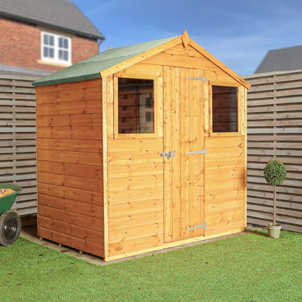 Mercia Wooden Shed Mercia 4x6 Shiplap Apex Shed