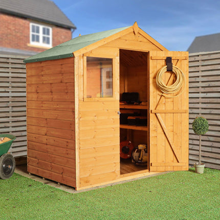 Mercia Wooden Shed Mercia 4x6 Shiplap Apex Shed